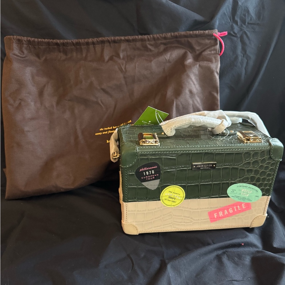 NWT Kate Spade New York "Smoke & Mirrors Corbin" Travel Train Case”